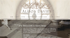 Desktop Screenshot of alisondaviesdesign.co.uk